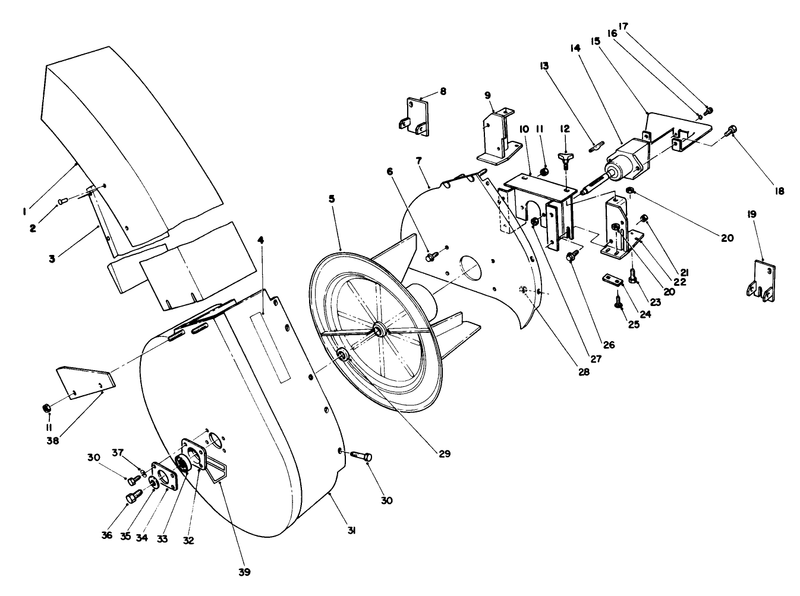Grass Collection System Model No 30576 optional