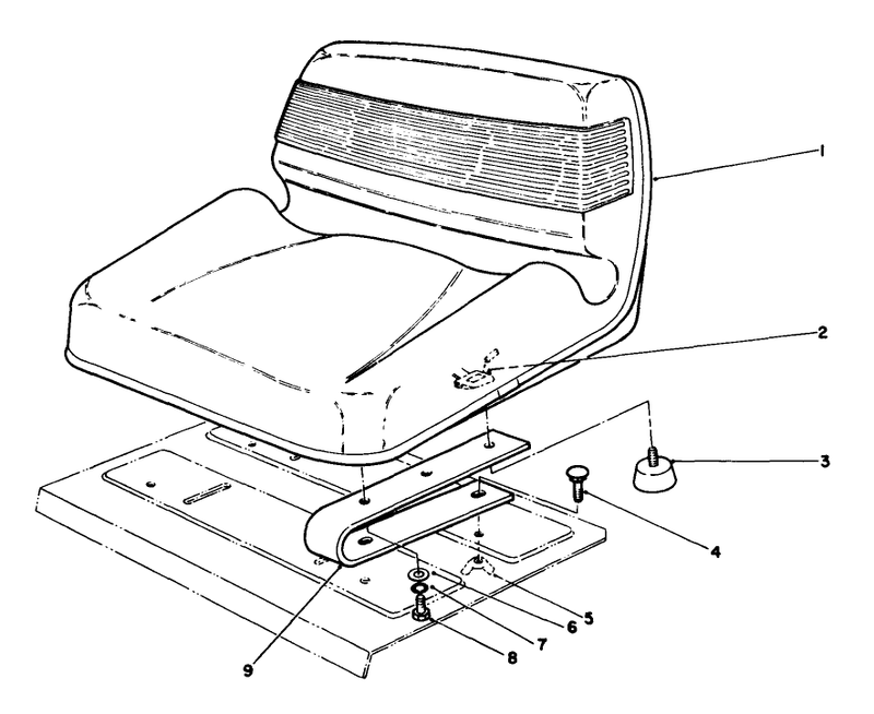 Standard Seat Kit Model No 30746 optional