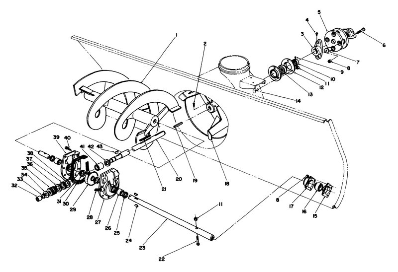 44in Snow Thrower Model No 30761 optionalcontinued