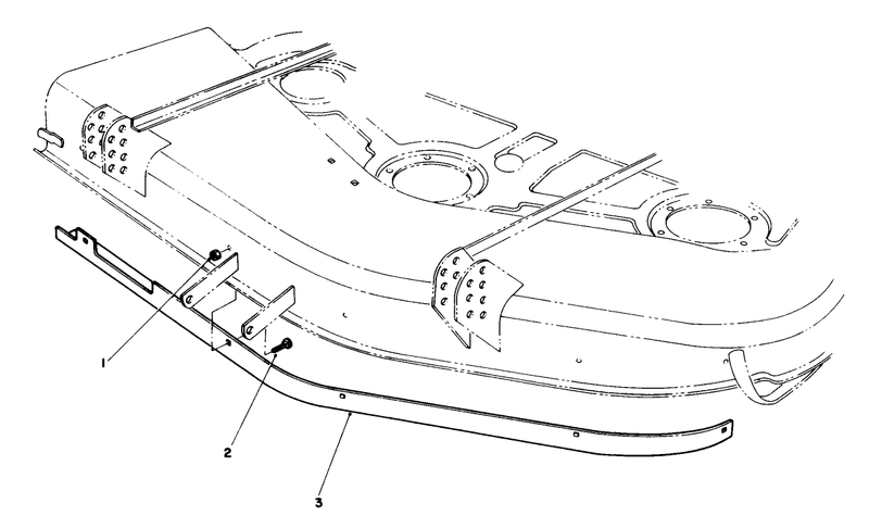 Baffle Kit Part No 68 7210 optional For model No 30753