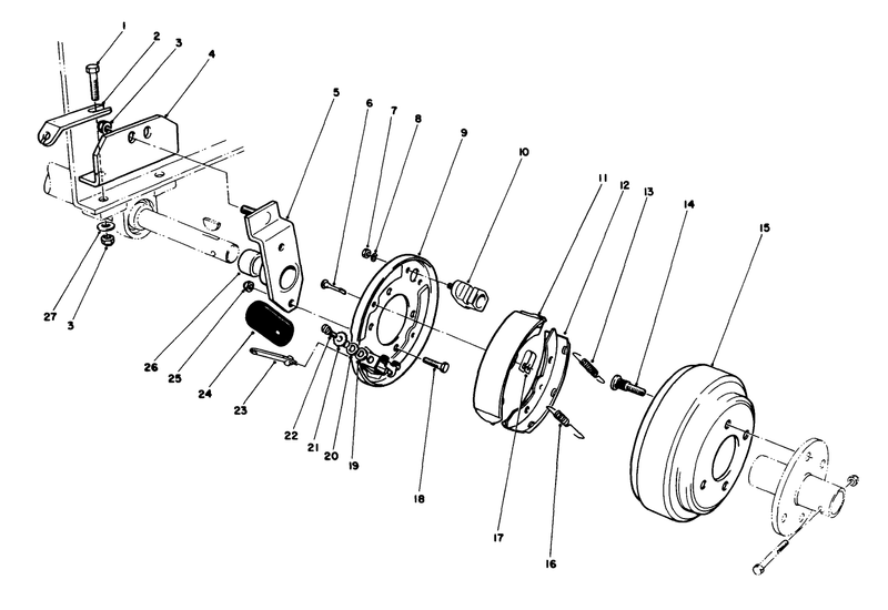 Brake Kit Model No 30758 optional