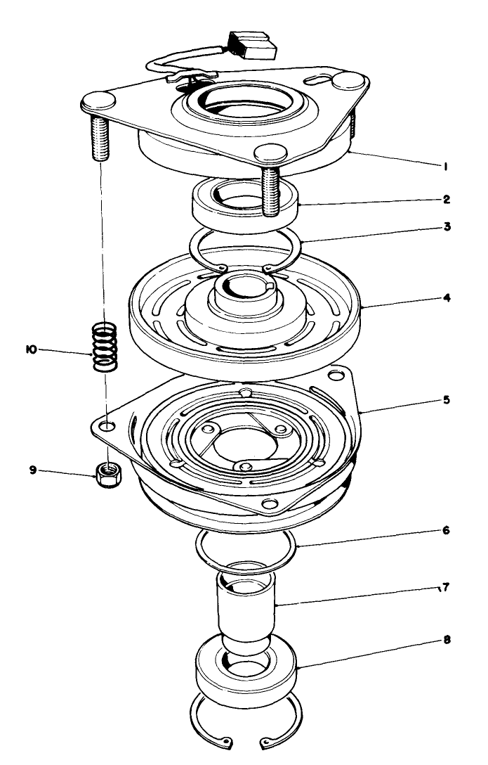 Clutch Assembly No 54 0220