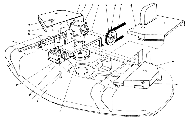 Cutting Unit Model No 30544 continued