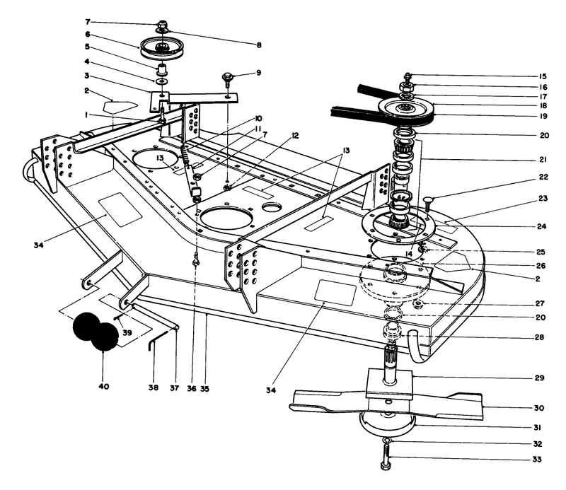 Cutting Unit Model No 30768