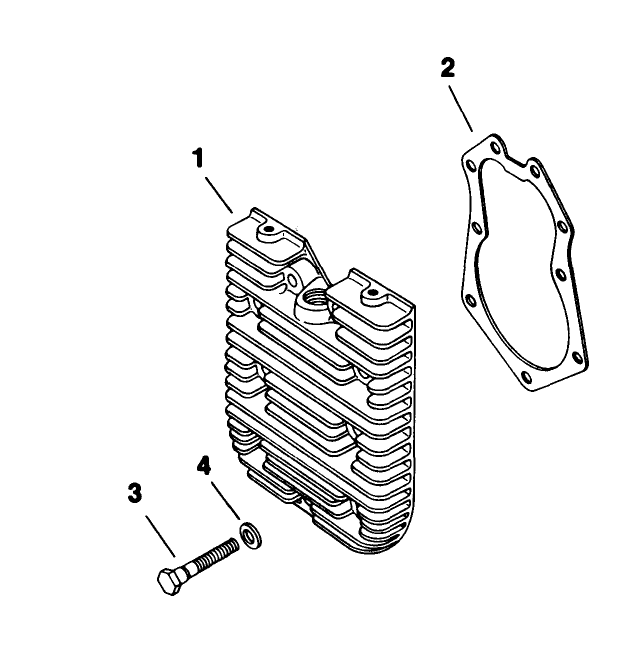 Cylinder Head Engine Kohler Model No M18qs 24657 continued