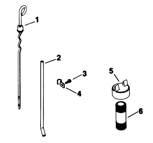 Dipstick Engine Kohler Model No M18qs 24657 continued