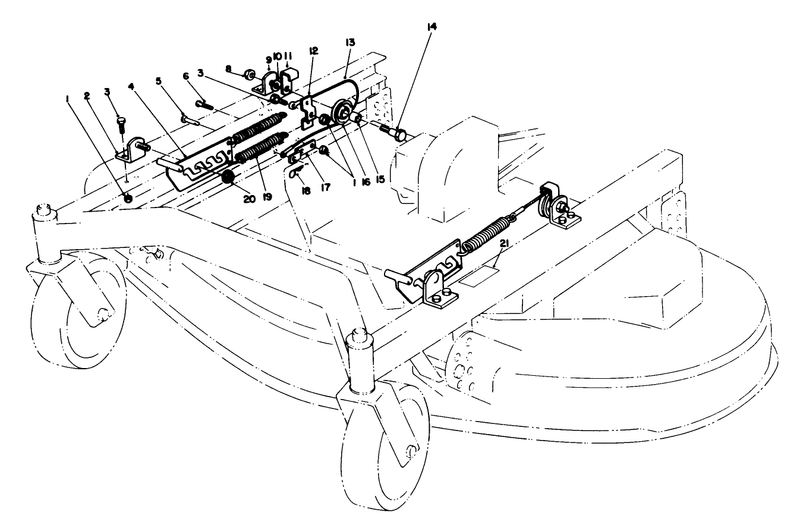 Flotation Kit Model No 30759 optionalfor Cutting Units Model No 30544 and 30752