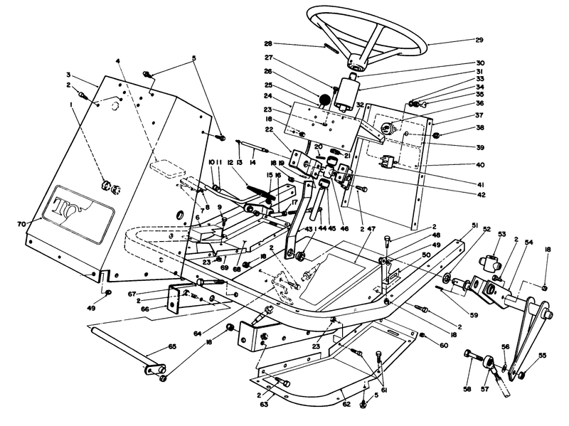 Frame and Steering Assembly