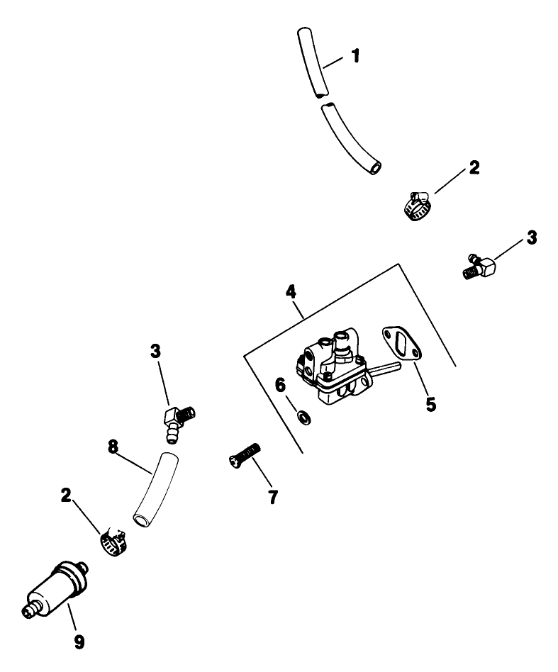 Fuel Pump Engine Kohler Model No M18qs 24657 continued