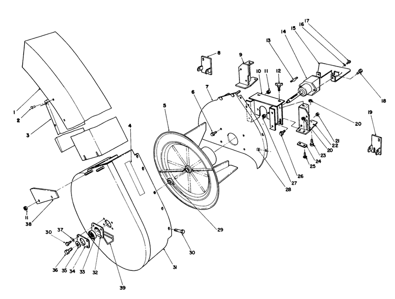 Grass Collection System Model No 30576 optional