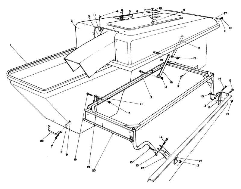 Grass Collection System Model No 30751 optionalcontinued