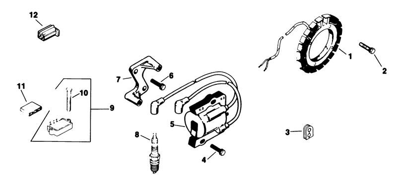 Ignition Engine Kohler Model No M18qs 24657 continued
