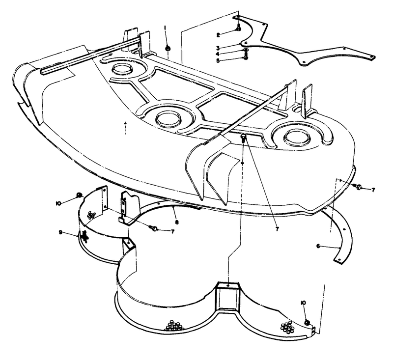 Mulcher 44in Cutting Deck optionalmodel No 30752