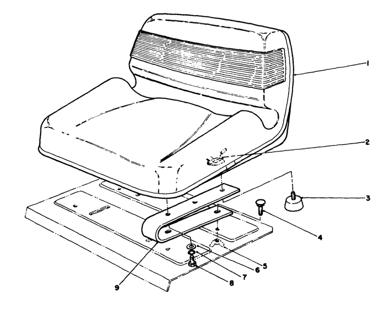 Standard Seat Kit Model No 30746 optional