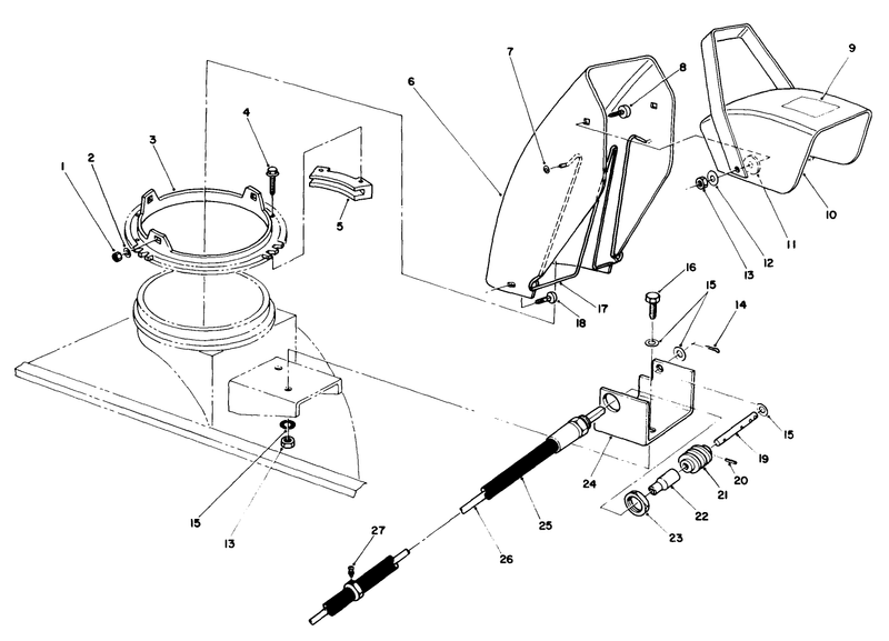 44in Snow Thrower Model No 30761 optional continued