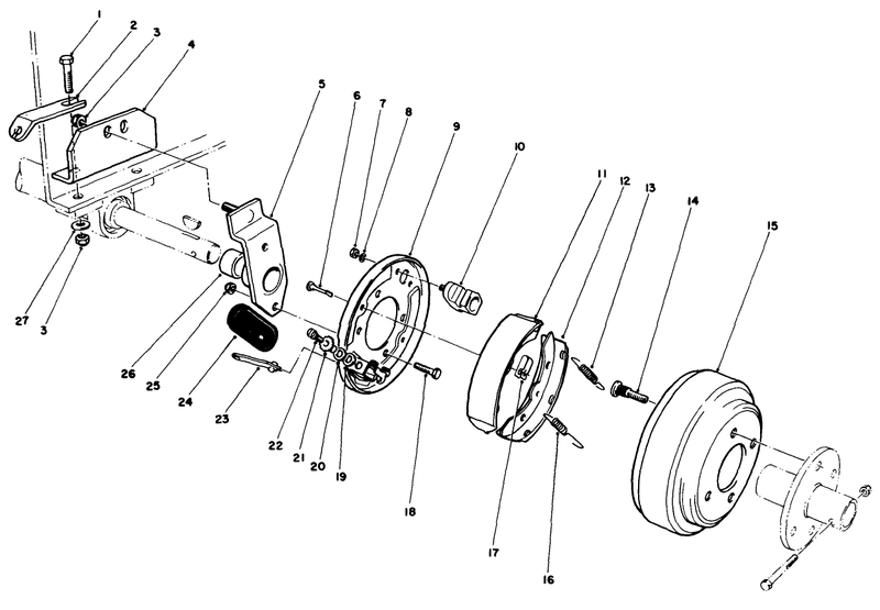 Brake Kit Model No 30758 optional