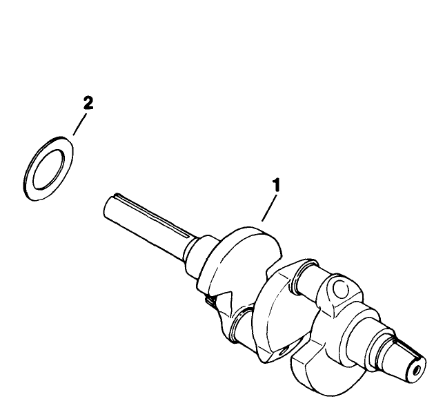 Crankshaft Engine Kohler Model No M18qs 24657 continued