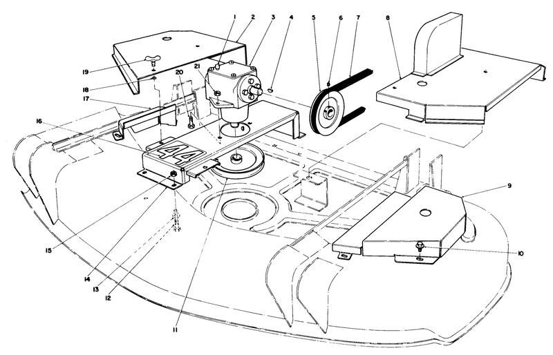 Cutting Unit Model No 30544 continued
