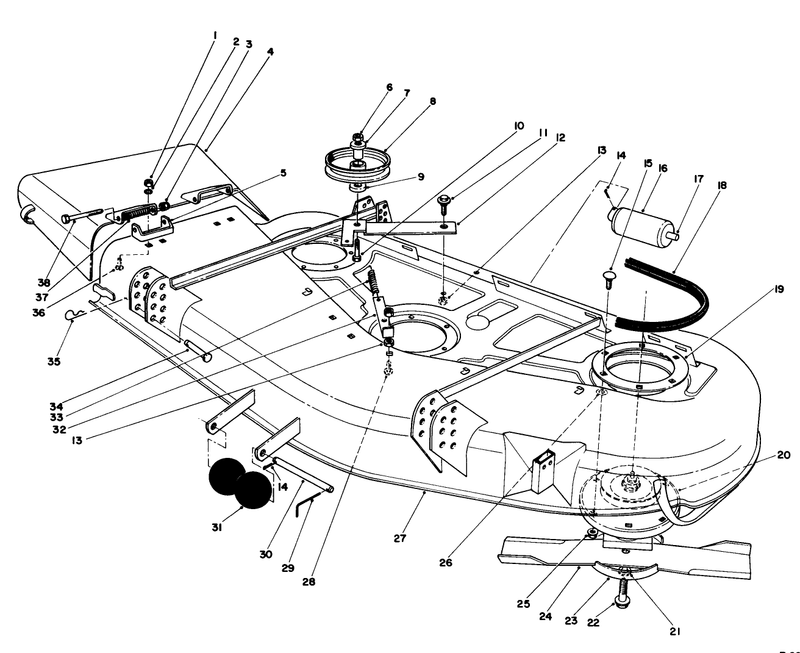 Cutting Unit Model No 30753