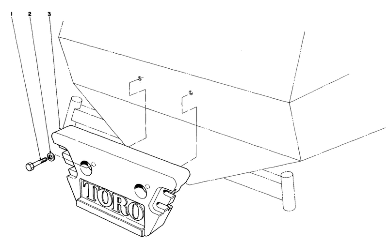 Cutting Unit Model No 30768 continued Rear Weight optional