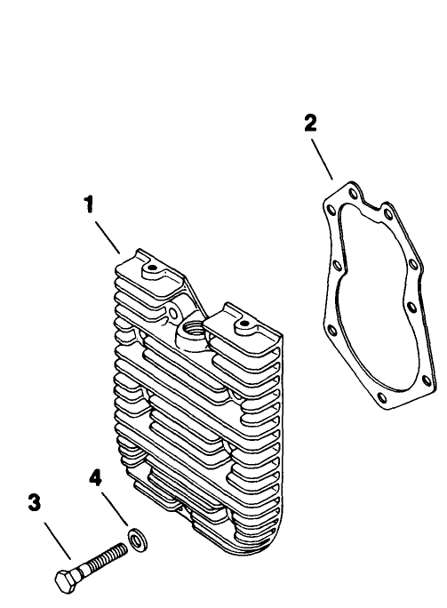 Cylinder Head Engine Kohler Model No M18qs 24657 continued
