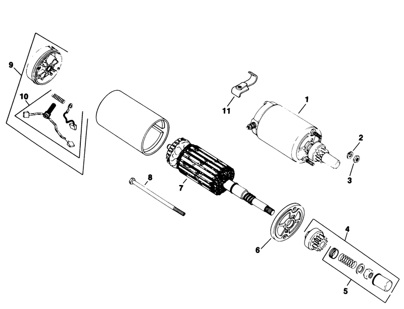 Electric Start Engine Kohler Model No M18qs 24657 continued