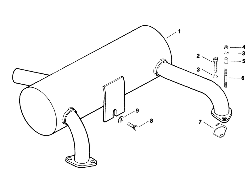 Exhaust Engine Kohler Model No M18qs 24657 continued