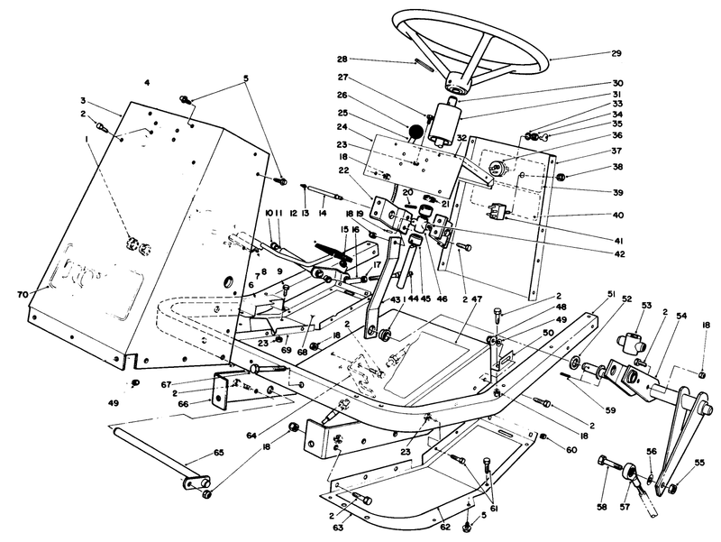 Frame and Steering Assembly