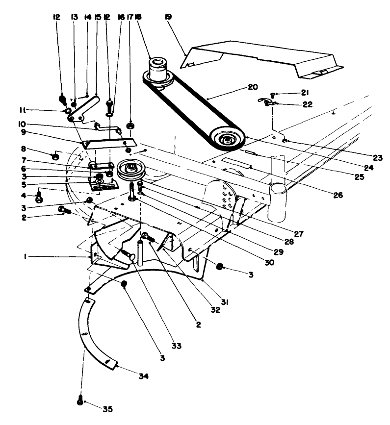 Grass Collection System Model No 30576 optional continued