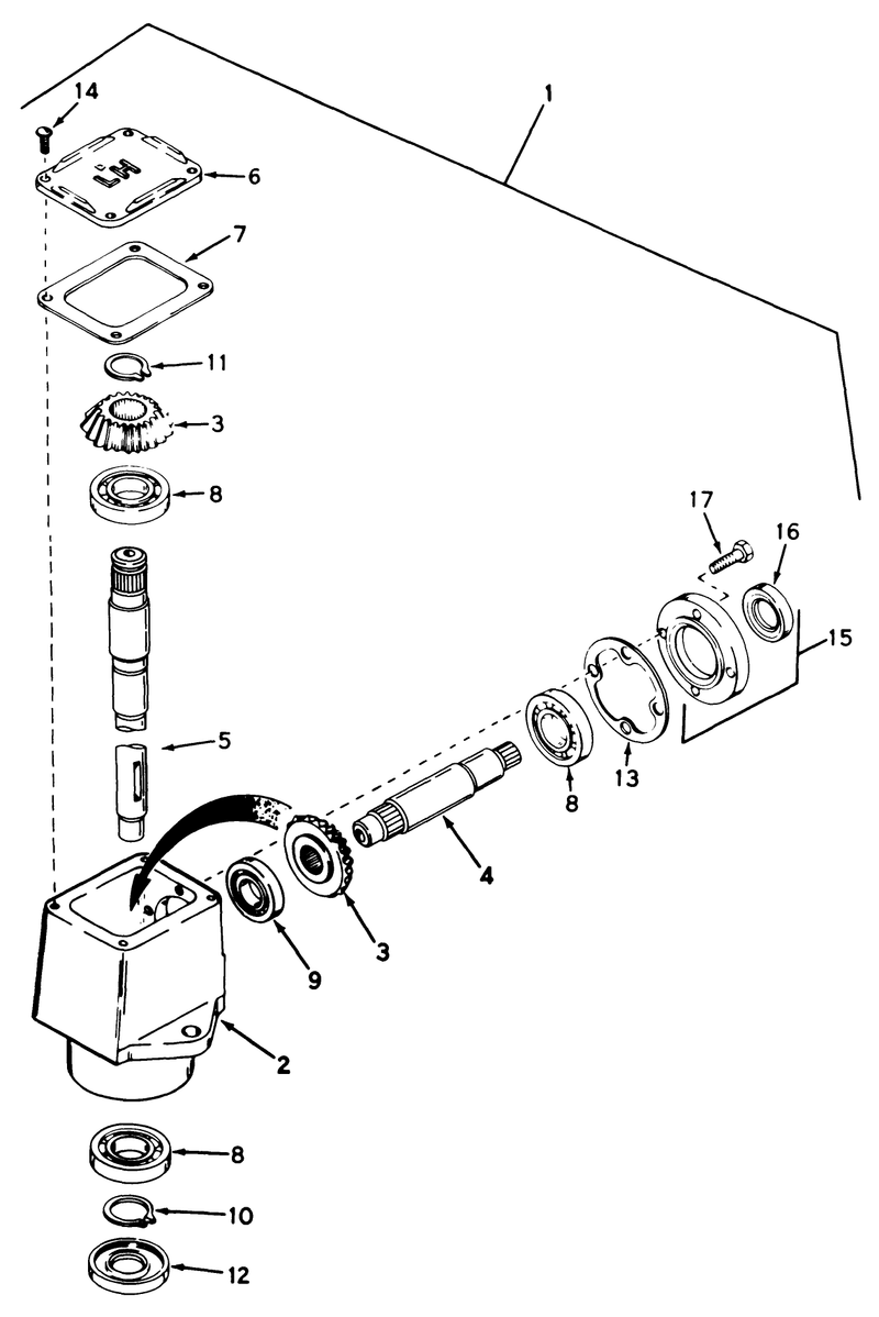 Grass Collection System Model No 30751 and 30576 optional continued Gear Box Assembly Model No 4398 P91