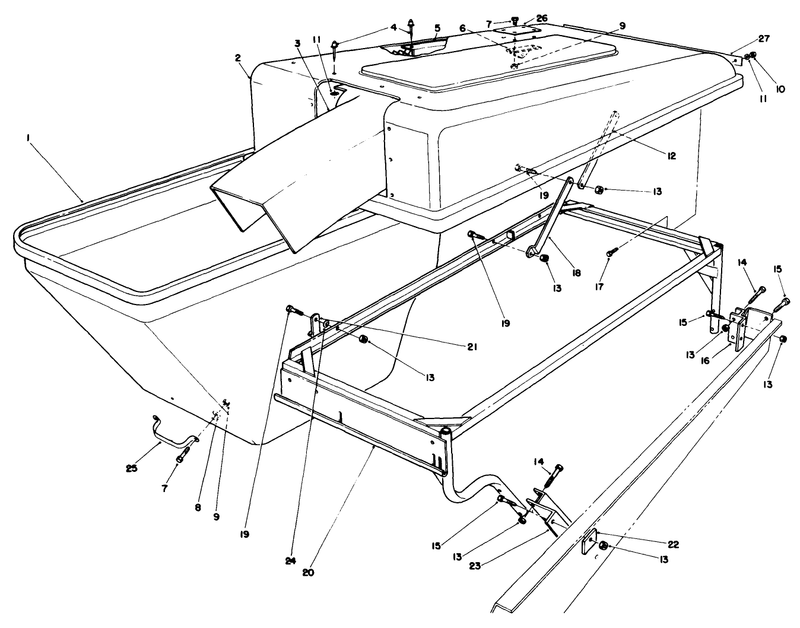 Grass Collection System Model No 30751 optional continued