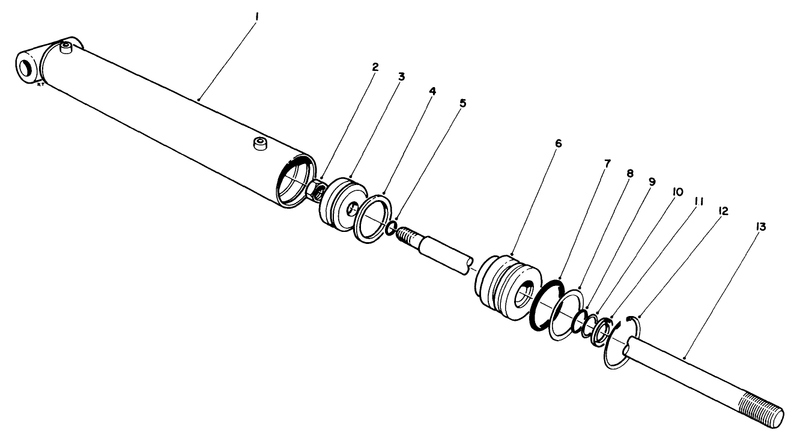 Hydraulic Lift Cylinder N0 54 0150