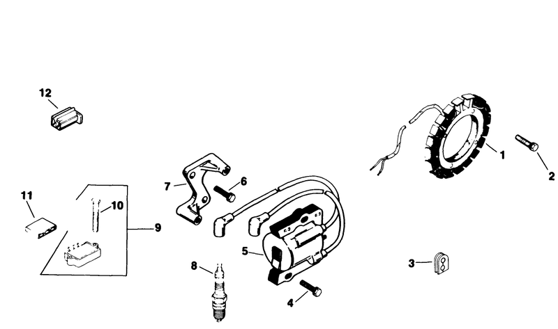 Ignition Engine Kohler Model No M18qs 24657 continued