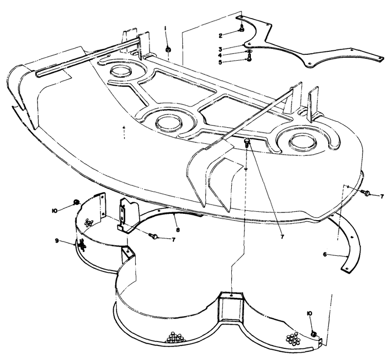 Mulcher 44in Cutting Deck optionalmodel No 30752