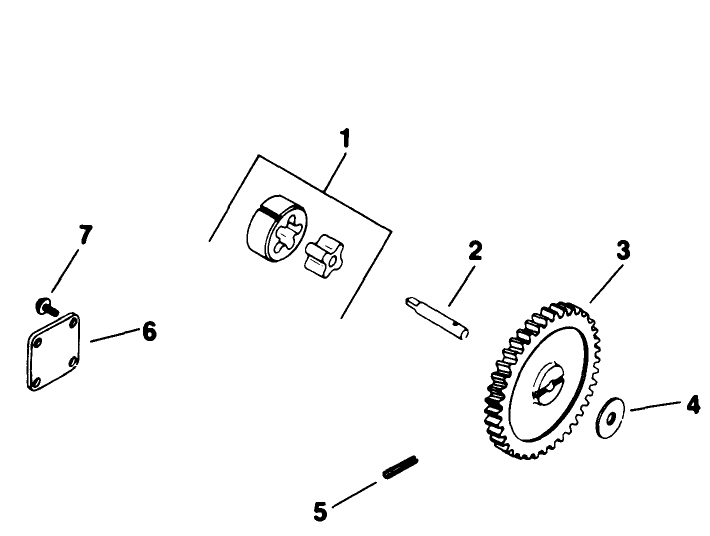 Oil Pump Engine Kohler Model No M18qs 24657 continued