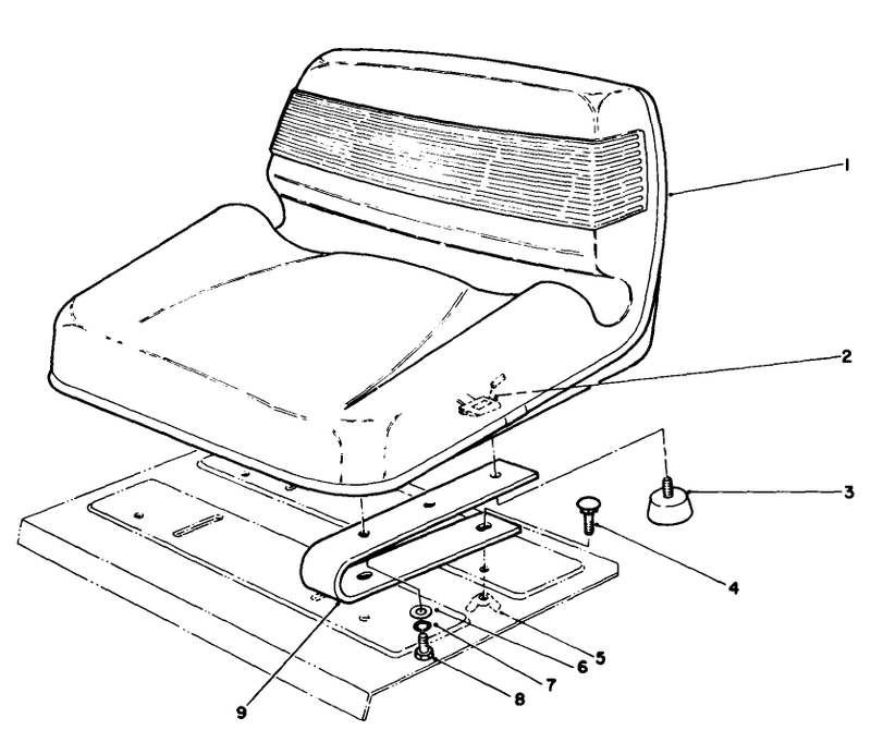 Standard Seat Kit Model No 30746 optional