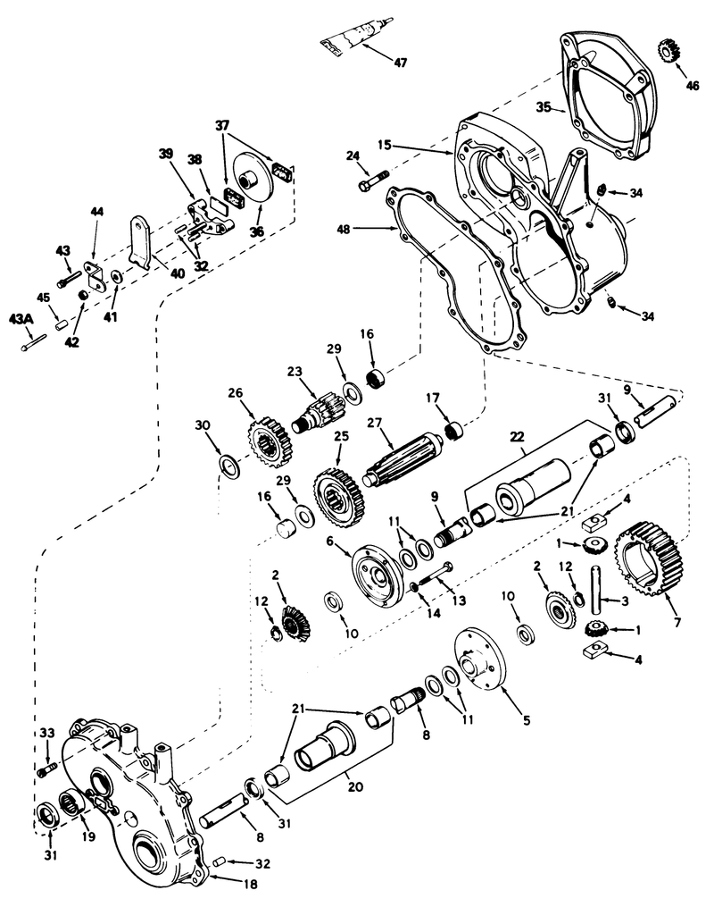 Differential Assembly No 1310 001a
