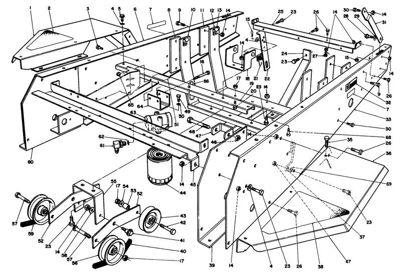Frame and Jackshaft Assembly