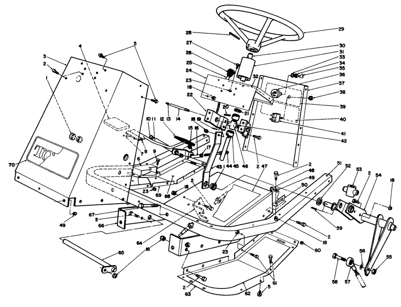 Frame and Steering Assembly