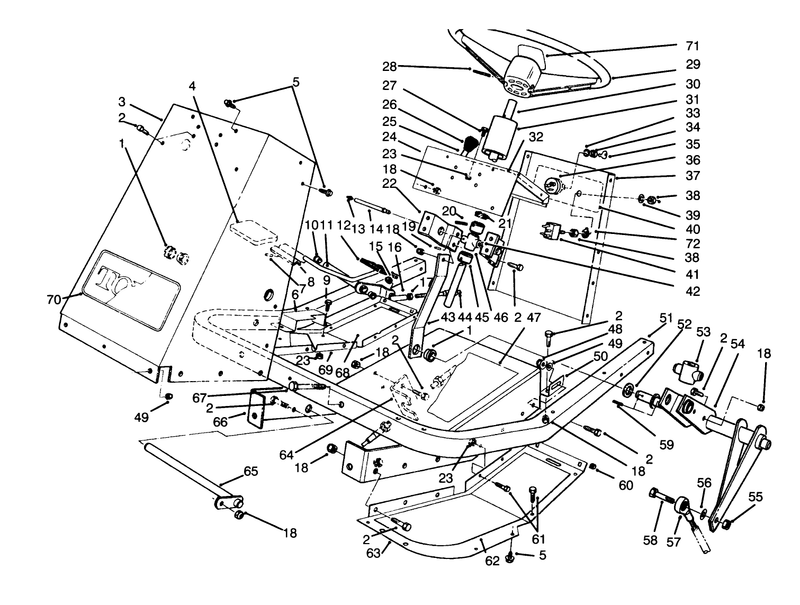 Frame and Steering Assembly