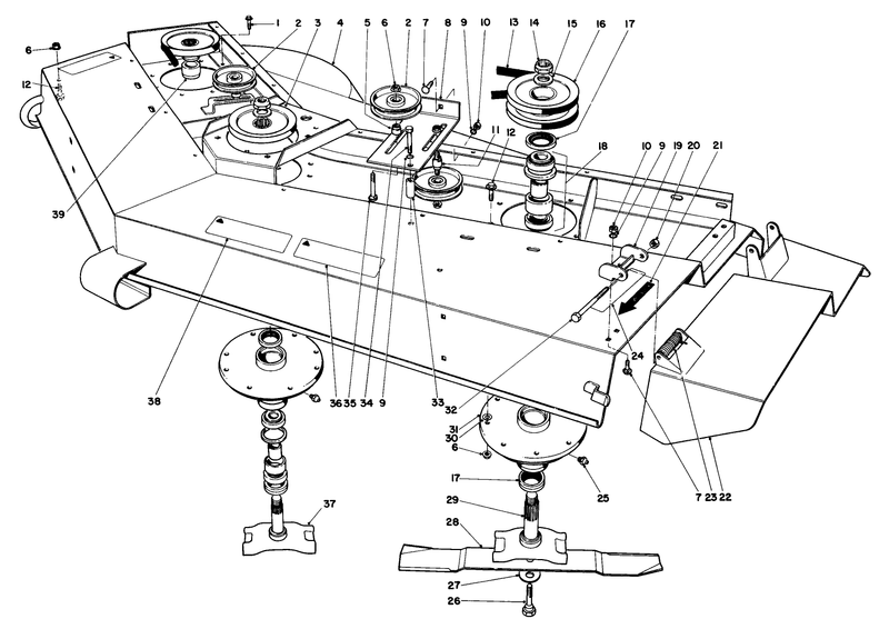 Cutting Unit Model No 30721