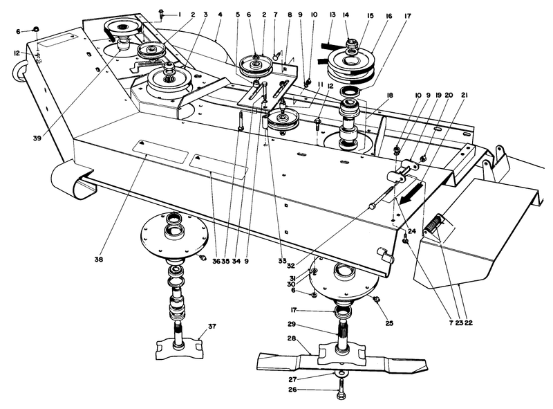 Cutting Unit Model No 30721