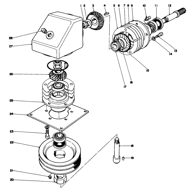 Gear Case Assembly 8-0909