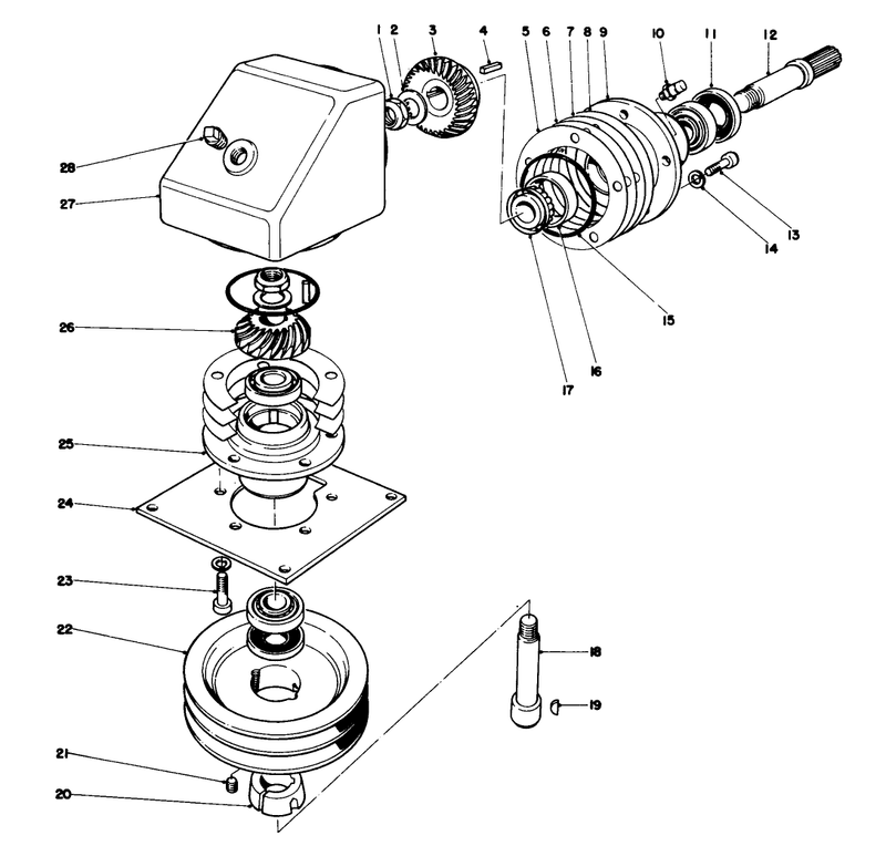 Gear Case Assembly 8-0909