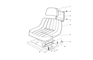 Standard Seat Kit Groundsmaster 117 and Proline 118