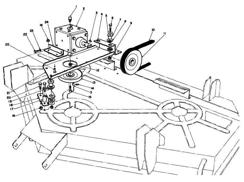 Cutting Unit Model No 30747 continued