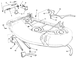 Baffle and Deflector Assy