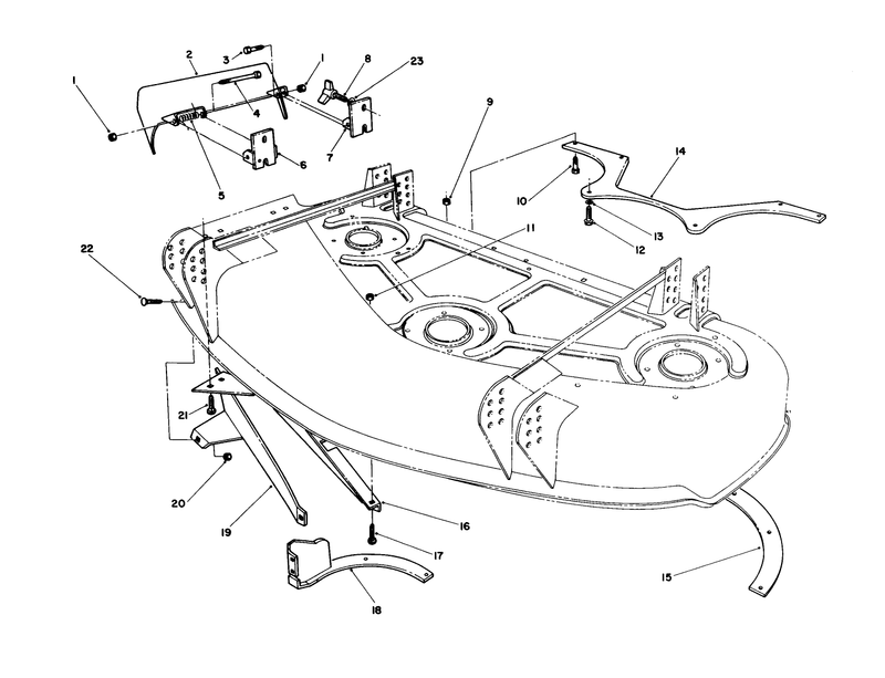 Deflector and Baffle Assembly