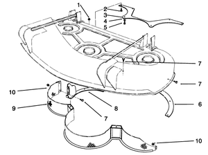 44in Mulcher Kit Model No 30752 Optional