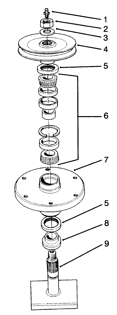 Drive Spindle Assembly No 27 0871